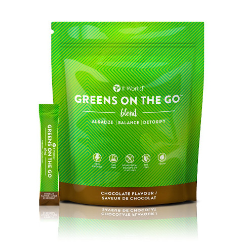 It Works Greens on the Go - Chocolat It Works Greens on the Go - Chocolat