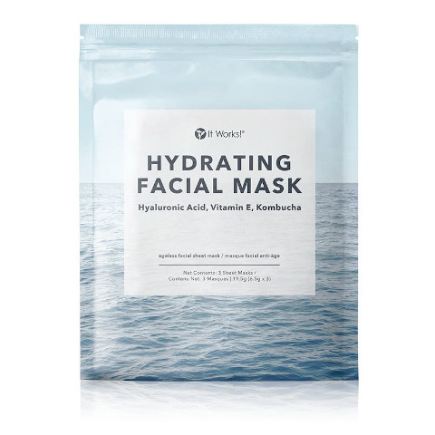 It Works Hydrating Facial Mask - Gel nettoyant antibactérien pour les mains It Works Hydrating Facial Mask - Gel nettoyant antibactérien pour les mains