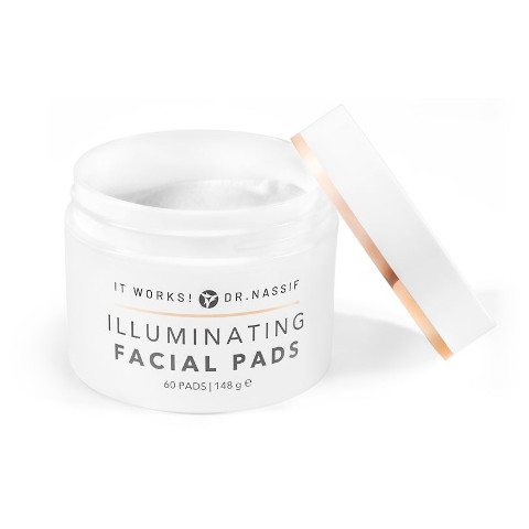 It Works Illuminating Facial Pads - Tampons exfoliant