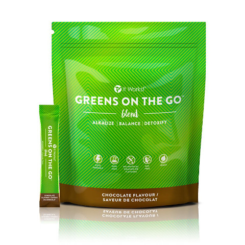 It Works Greens on the Go - Chocolat