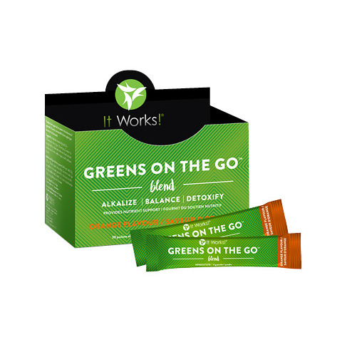 It Works Greens on the Go - Orange